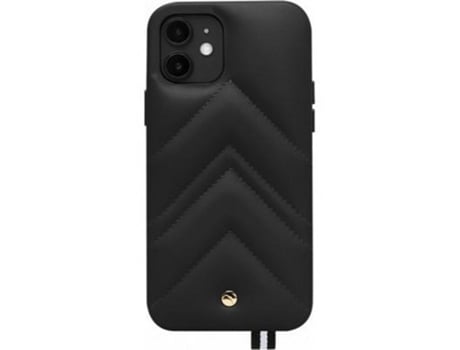 Funda para iPhone 12/12 Mini ARTEFAKT Piel Negro