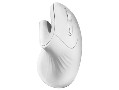 MARS GAMING MMW-ERGOPRO Ratón Inalámbrico Vertical 3200DPI Receptor Inalámbrico 2.4GHz Blanco