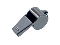 Silbar de Arbitro SELECT Metálico (Gris - Metal - L)