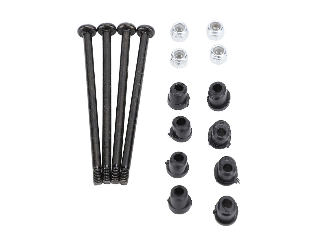 Juego de casquillos para eje delantero y trasero de coche RC para 144010, 144002, 124016, 124017 y 124007vayotoy