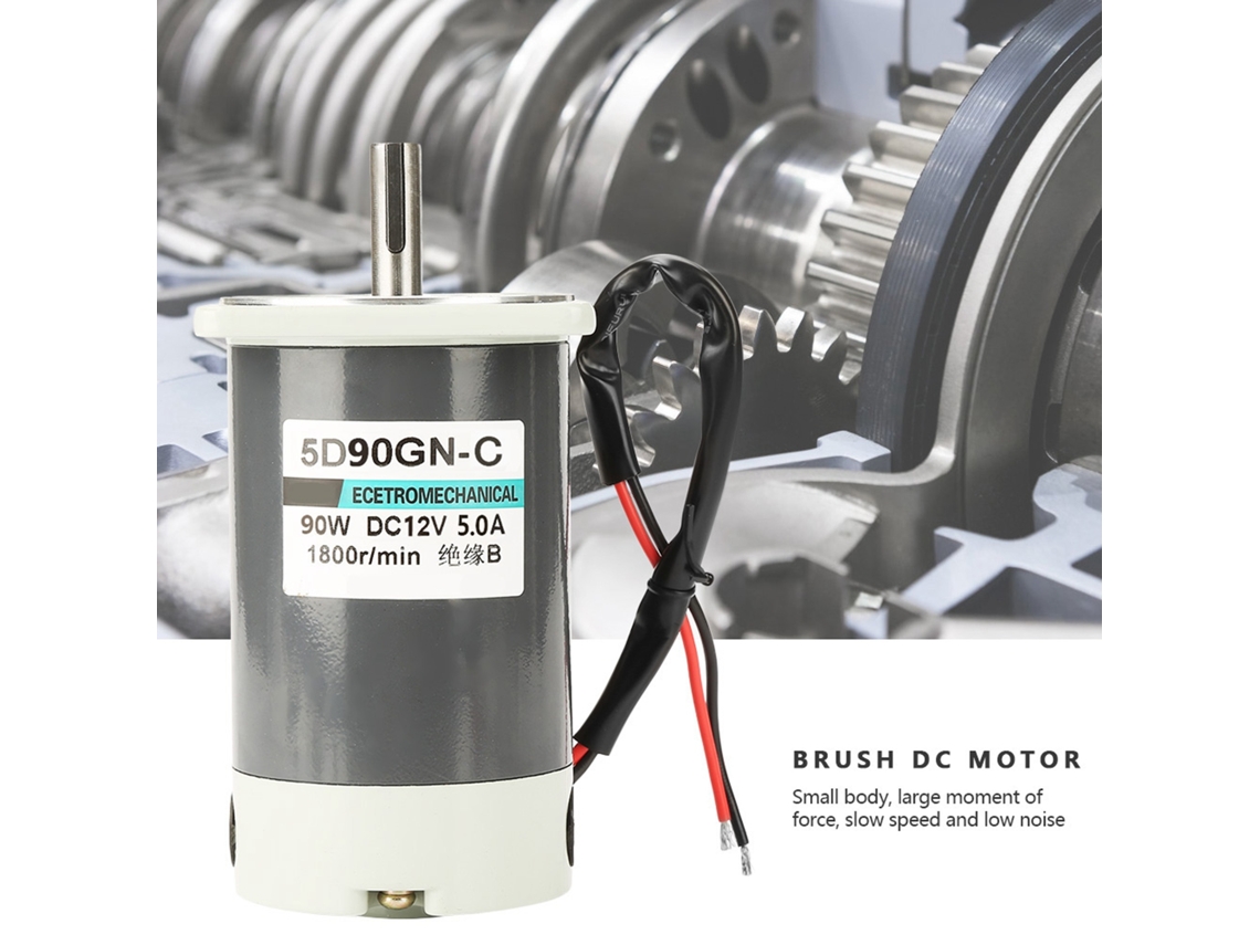 Motor de CC reversible de alta velocidad ajustable