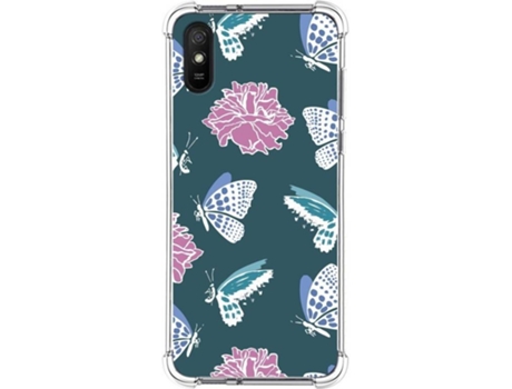 Carcasa Xiaomi Redmi 9A TUMUNDOSMARTPHONE Dibujos Antigolpes Flores 10 Multicolor