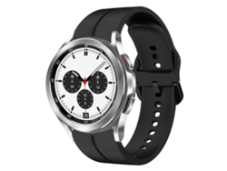 Correa de silicona de 20 mm con hebilla para Samsung Galaxy Watch 4 Classic de 42 mm.