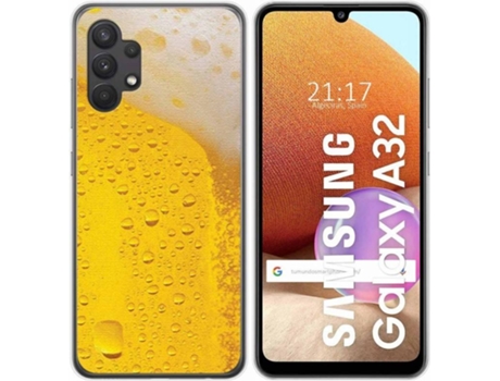Carcasa Samsung Galaxy A32 4G TUMUNDOSMARTPHONE Cerveza Multicolor