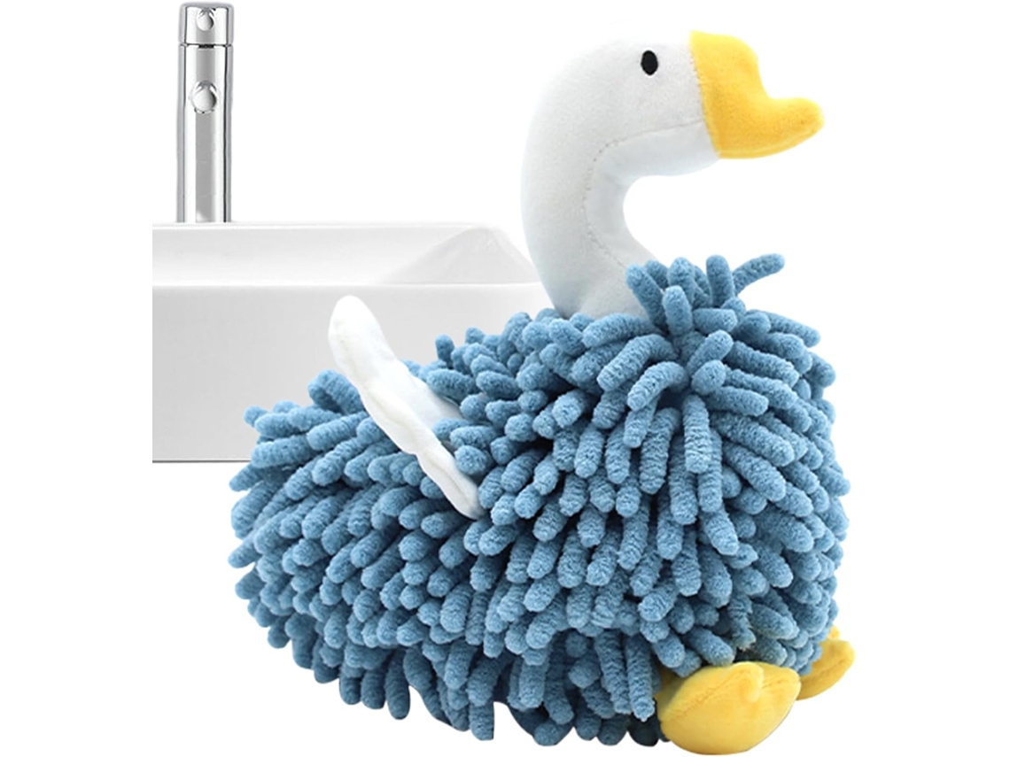 Toallas De Baño Suaves Con Forma De Cisne | Bonitos Accesorios De Baño Multifuncionales