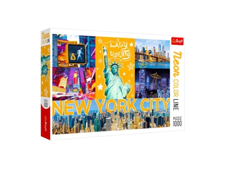 Puzzle Neón New York City de 1000 Piezas