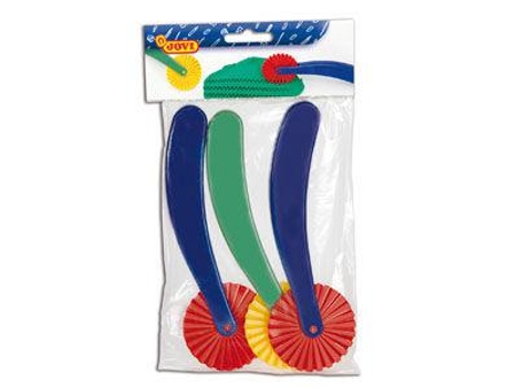 Bolsa 3 Cortadores Plasticos De Pasta Jovi
