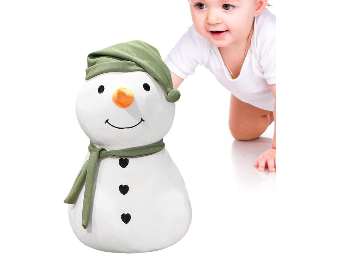 Estatua de muñeco de nieve de peluche | Estatua de muñeco de nieve de peluche | Estatua de peluche de Gokoco
