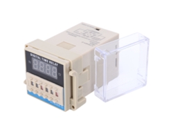 Relé De Tiempo Con Pantalla Digital Led Control Retardo Ats48as Componentes Electrónicos Dc12v Ajustable
