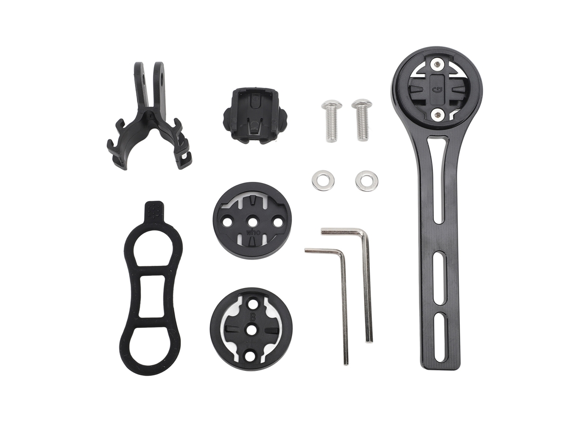 Soporte De Aleación De Aluminio Para Cronómetro De Bicicleta Compatible Con Las Series Cateye, Garmin, Bryton Y Wahoo.