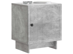 Maison Exclusive - Armario De Noche 2 Pcs Gris Hormigón 43 X 34,5 X 50 Cm