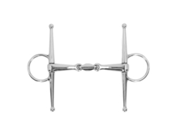Bocado De Acero Inoxidable De 135 Mm Para Caballos En Crecimiento - Regalo Para Actividades Al Aire Libre