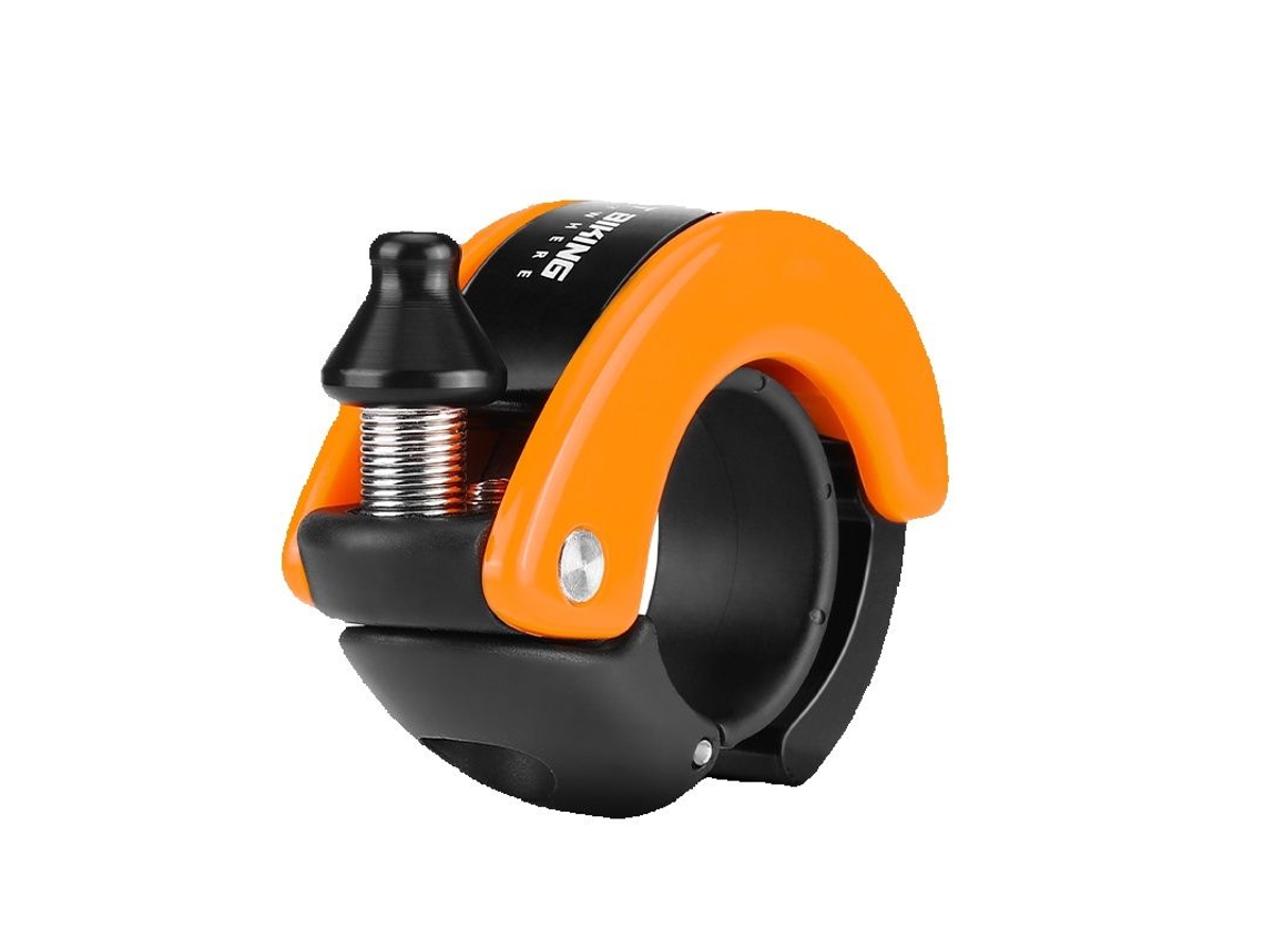 (naranja) Timbre Portátil Para Bicicletas De Montaña Y De Carretera, 100 Decibelios, Alarma Antirrobo.