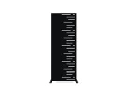 Panel decorativo ARLBERG negro Al.160cm patrones del lado derecho