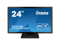 Monitor IIYAMA T2452MSC-B1 (Negro - Full HD - 23,8" - Flicker free - 14 ms)