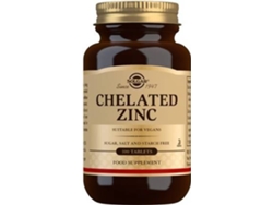 Complemento Alimentar SOLGAR Zinco Quelado (100 comprimidos de 22mg)