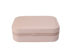 Estuche Pequeño Multifuncional De Cuero Para Guardar Joyas, Pendientes, Anillos Y Accesorios.