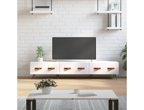 Mueble De Tv VIDAXL Blanco Madera contrachapada (150x36x30 cm )