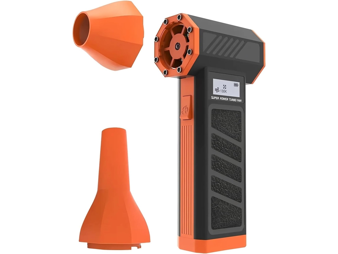 Soplador De Polvo Sin Escobillas De 300.000 Rpm, Chorro De Alta Velocidad De 60 M/s.
