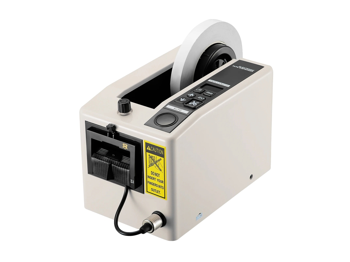 Dispensador automático de cinta, diseño compacto, fácil reemplazo de cinta, enchufe europeo de 220 V.