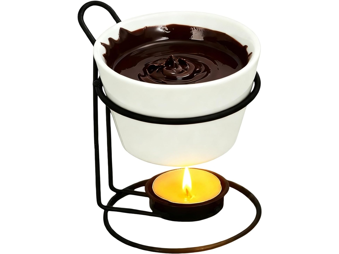 Taza Para Fondue De Chocolate | Para Fondue De Mantequilla Y Queso, Citas Románticas, Navidad