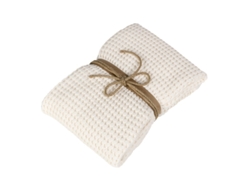 Telo Bagno Fazzini In Cotone 100 Con Trattamento Stone Washed Panna