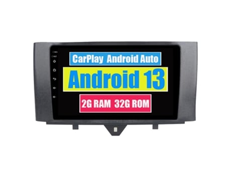 Autoradio Multimedia ROVERONE para Mercedes Benz Smart Fortwo 2 2011 - 2015 CarPlay Android Coche Radio Bluetooth Navegación