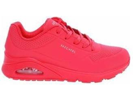 Botas SKECHERS Cuero Sintético Mujer (38 - Rojo)
