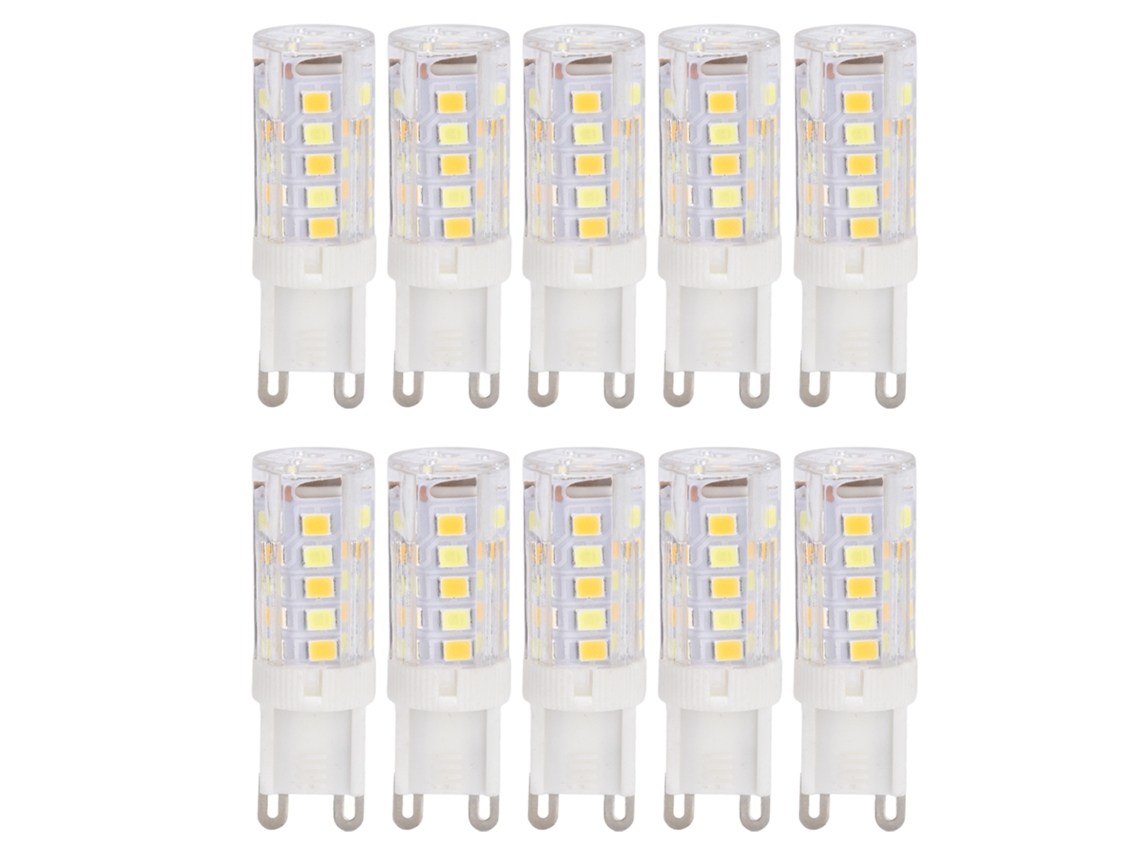 2026-10pcs Bombilla Led G9 220v Regulable Cerámica Reemplazo Lámpara Halógena Para Candelabro