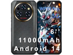 Smartphone Oukitel Wp35 Pro 5g, 6,6 Pulgadas, 11 000 Mah, 36 Gb + 512 Gb, Android 14, Nfc, Verde