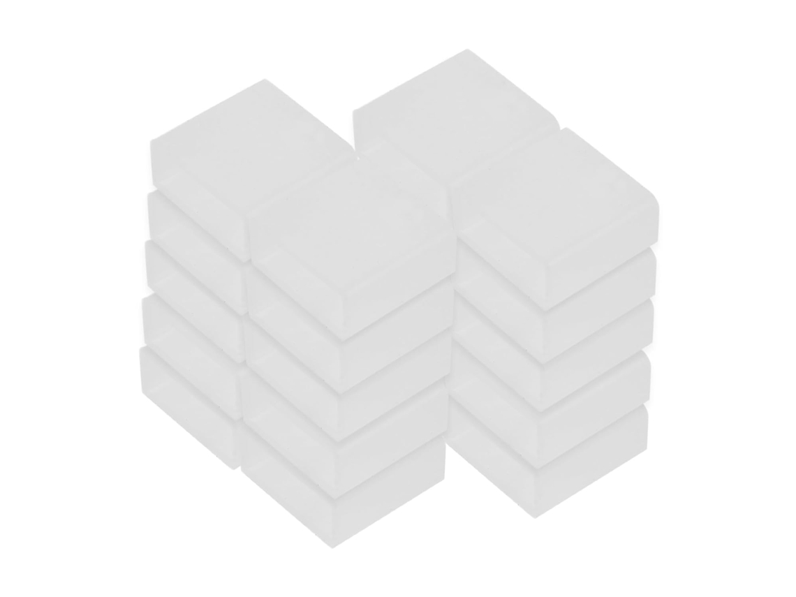 20 protectores de silicona transparentes para puertos de carga USB, duraderos y reutilizables. Jortmrd