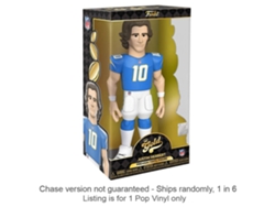 Figura Funko NFL: Justin Herbert Vinyl Gold Chase se envía 1 en 6