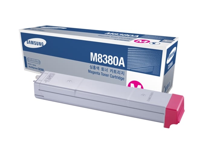 Tóner Magenta Original SAMSUNG CLX-M8380A Magenta 15000 páginas compatible con CLX-8380