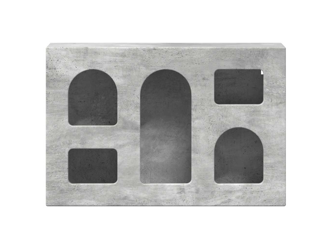 Armario colgante gris 60x20x40 cm Madera procesada MAISON EXCLUSIVE