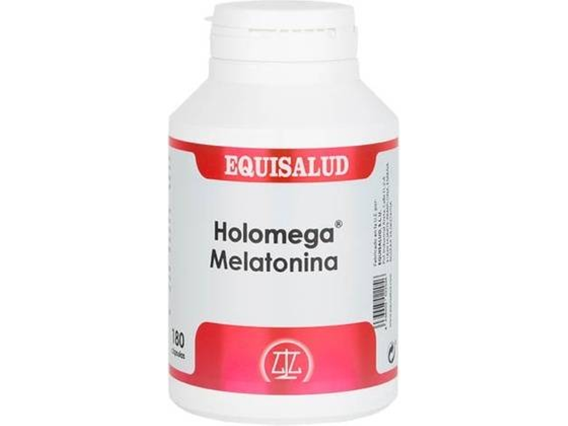 Complemento Alimentar EQUISALUD Holomega Melatonina (180 cápsulas)