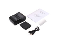 Impresora Térmica Inalámbrica Portátil De 58 Mm Con Conectividad Usb Y Bluetooth, Compatible Con Windows, Android E Ios.