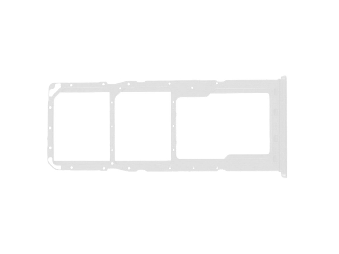 Bandeja Sim Para Samsung Galaxy A21s Adaptador Tarjeta Micro Sd Repuesto Blanca