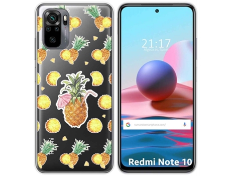Carcasa Xiaomi Redmi Note 10 / 10S TUMUNDOSMARTPHONE Dibujos Transparente Multicolor