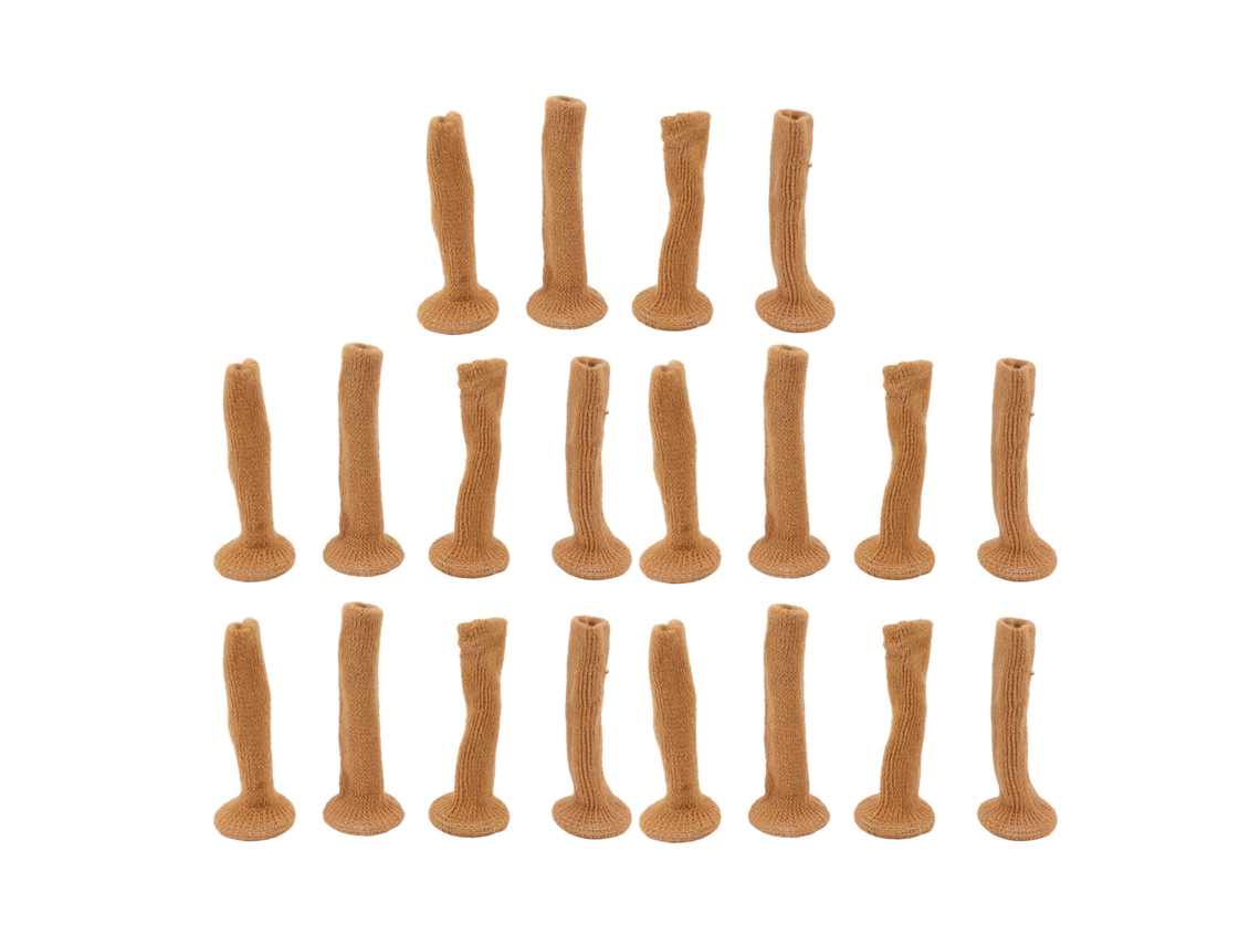 20 Fundas Protectoras Para Patas De Móviles, De Silicona, Fieltro Grueso, Antideslizantes Y Antirruido.