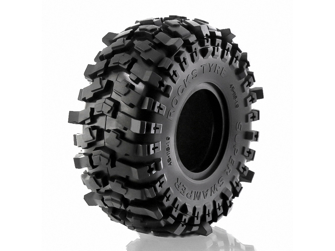 Neumáticos Caucho Ruedas Rc Crawler 1.9" 118*45mm 4pcs Para Trax4 Axial Scx10 Wraith 1/10