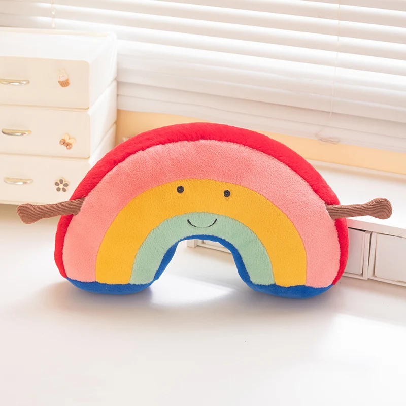 Cojín Decorativo Con Estampado De Arcoíris Para Adultos (35 Cm)
