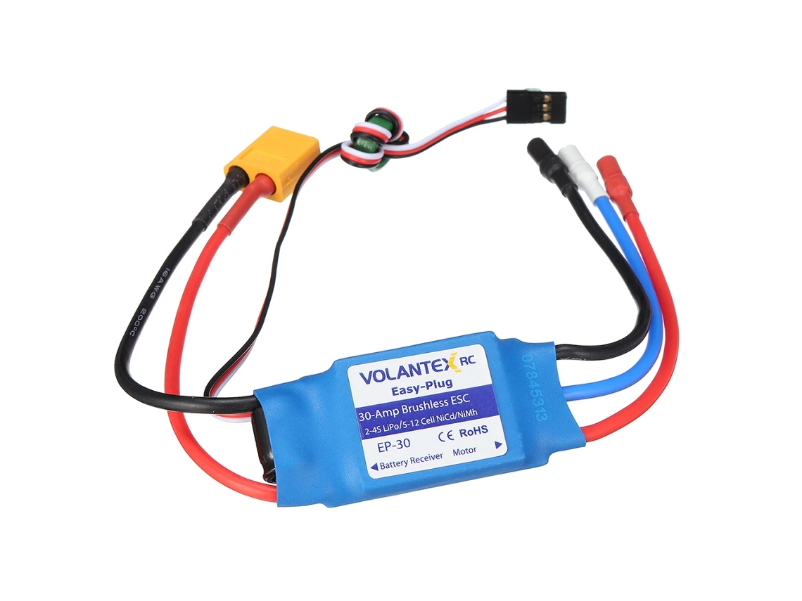 Escvolantex Saber 920 756-2 Rc Airplane Spare Part 30a Brushless Esc Xt60 Plug Connector