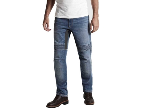 Pantalones para Hombre SPIDI Roadway H2out Azul para Motociclismo (S)