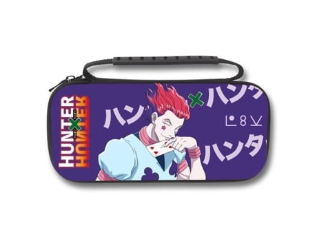 Funda Hisoka Morada para Nintendo Switch y Switch Oled Hunter X Hunter
