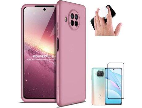 Carcasa, Protector y Popsocket Xiaomi Mi 10T Lite Slim armor 360º Rosa