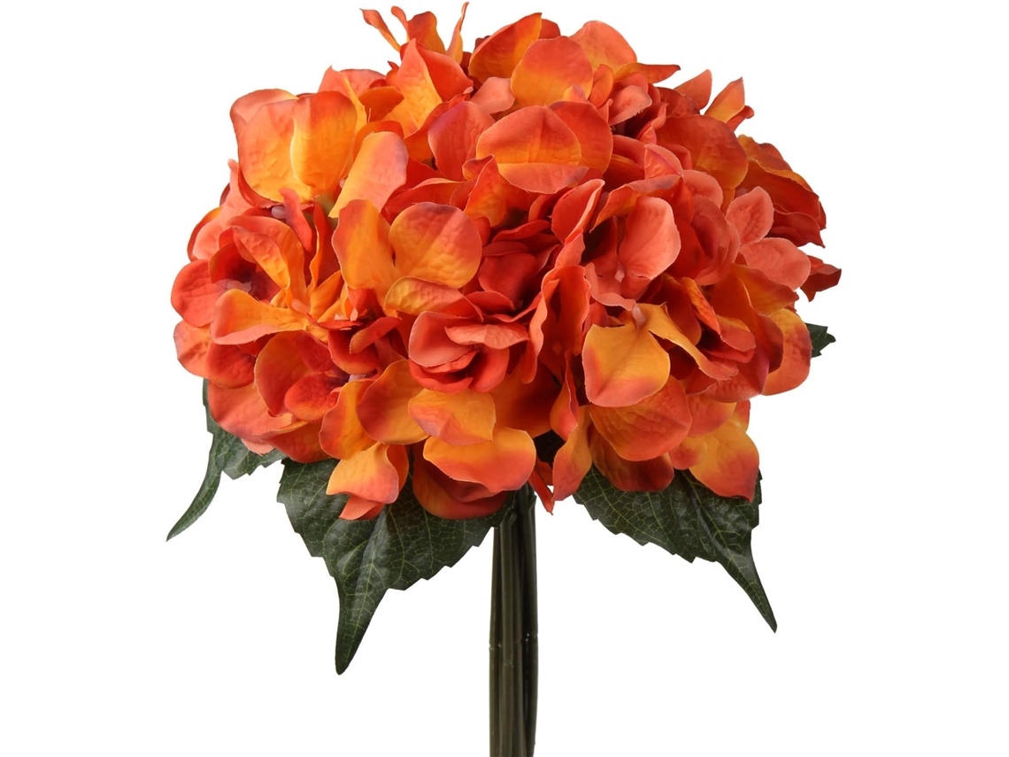Flores artificiales para boda, ramo de hortensias falsas, arreglos florales DIY para decoración del hogar y el jardín, 1 unidad Jeiibrzui