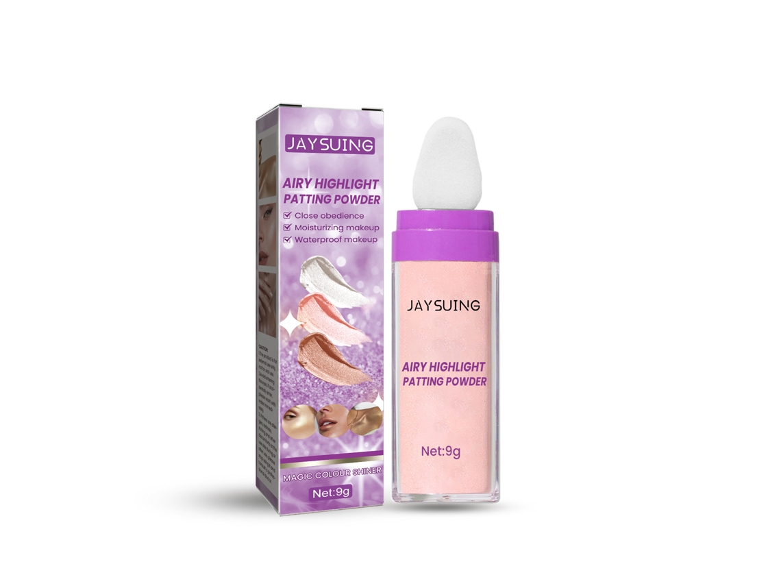 Polvos iluminadores Fairy, brillo natural para un cutis radiante.