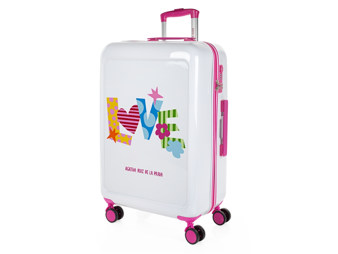 Maleta Pc Mediana AGATHA RUIZ DE LA PRADA Happiness love (45X68x26 Cm - 65L)