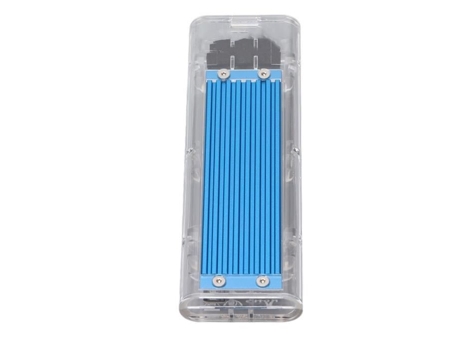 HURRISE Adaptador de Disco Duro Externo 10 Gbps Tipo C Usb 3.1 Gen2 Nvme M.2 Caja Convertidora
