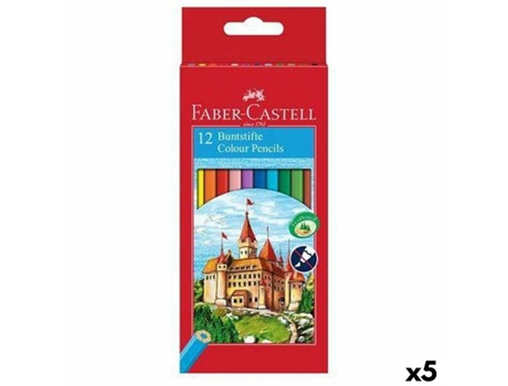 Lápices De Color FABER-CASTELL Multicolor 5 Unidades